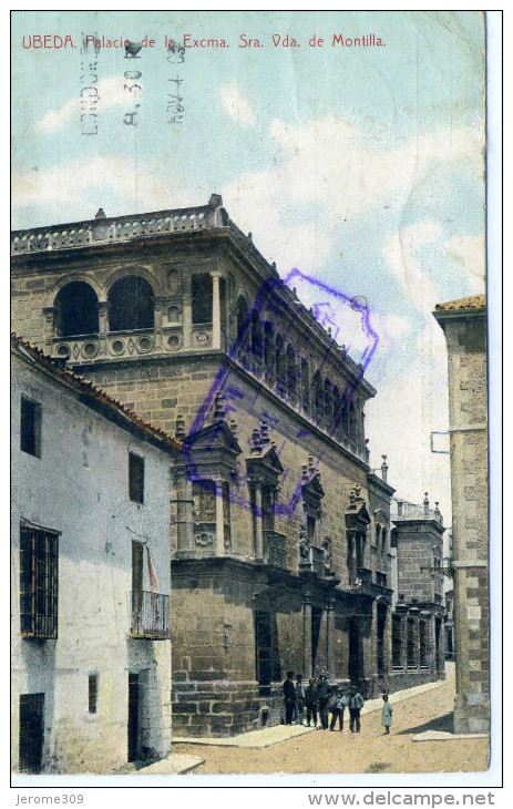 ESPAGNE - UBEDA - CPA - Ubeda, Palacio De La Excma, Sra. Vda. De Montilla - Jaén