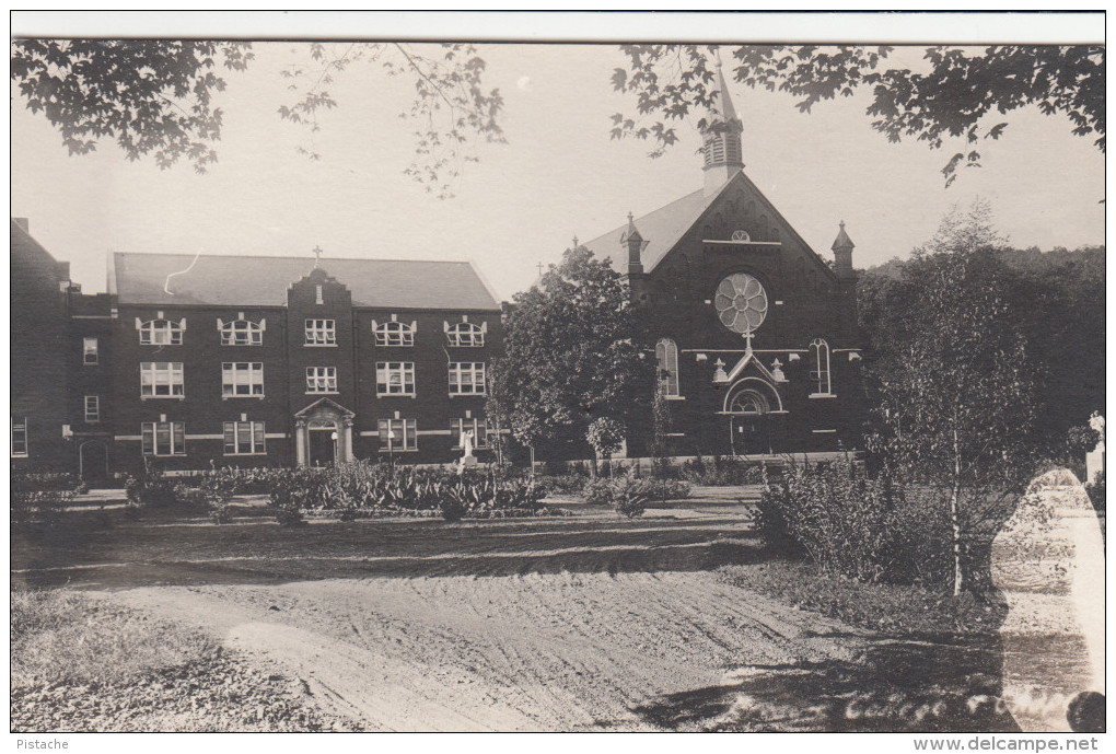 Old Real Photo - Convent & Chapel - Couvent & Chapelle - Monastery Monastère - Unknown Location - 2 Scans - A Identificar