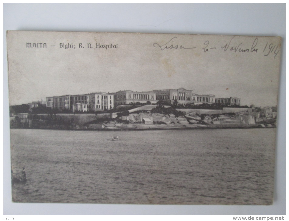 MALTA .  BIGHI R M . HOSPITAL - Malte