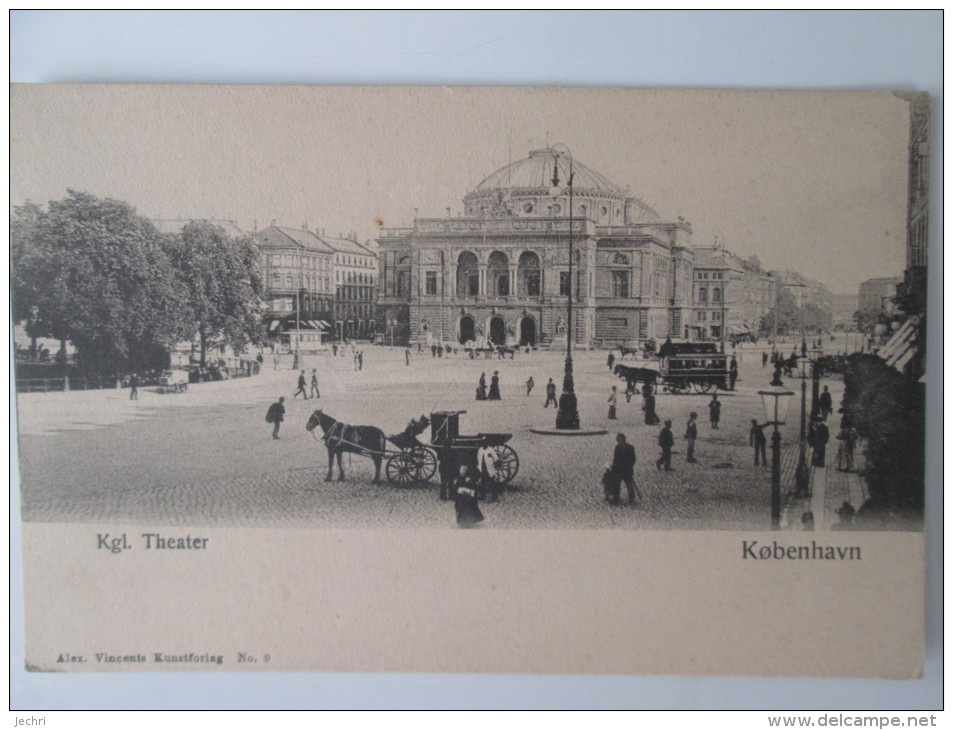 KOBENHAVN  . KGL  THEATER DOS 1900 - Danemark