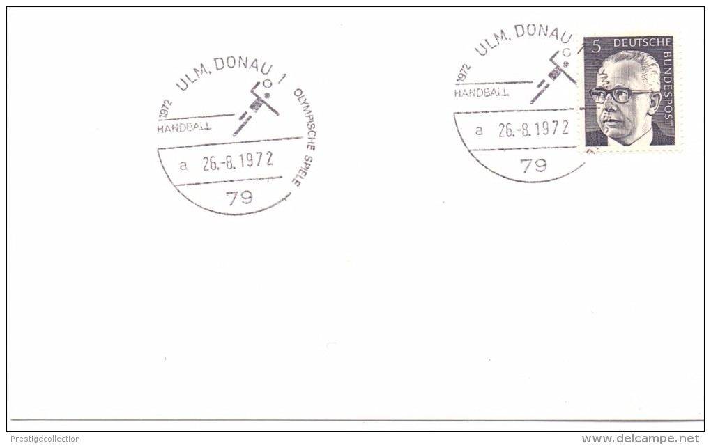 MUNCHEN 1972  ULM. DONAU  HANDBALL  (F160226) - Pallamano