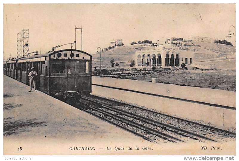 Tunisie     Carthage      La Gare - Tunisie