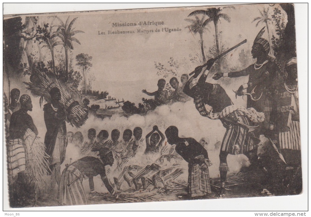 MISSIONS D´AFRIQUE / Les Jeunes Martyrs Noirs De L´OUGANDA Béatifiés Le 18 Juin 1920 - Ouganda