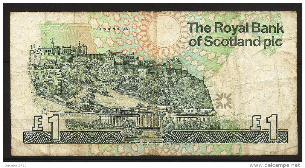 1 Pound 24/07/1991. Scotland/ Ecosse - 1 Pond