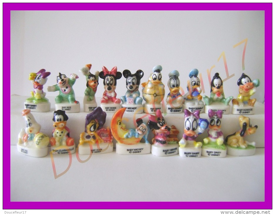 Baby Mickey... Serie Complète De 18 Feves....Ref AFF 23-1997 ...(pan 009) - Disney