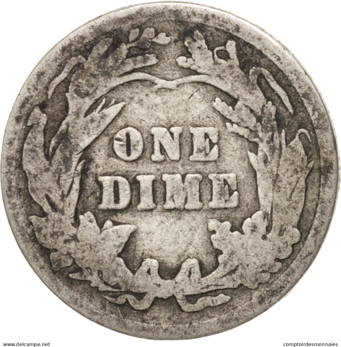 Monnaie, États-Unis, Barber Dime, Dime, 1903, U.S. Mint, Philadelphie, B+ - 1892-1916: Barber