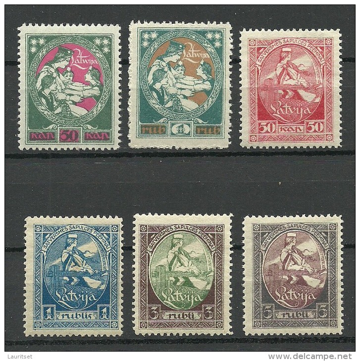 LATVIA Lettland 1920 Michel 40 - 45 * - Lettonia