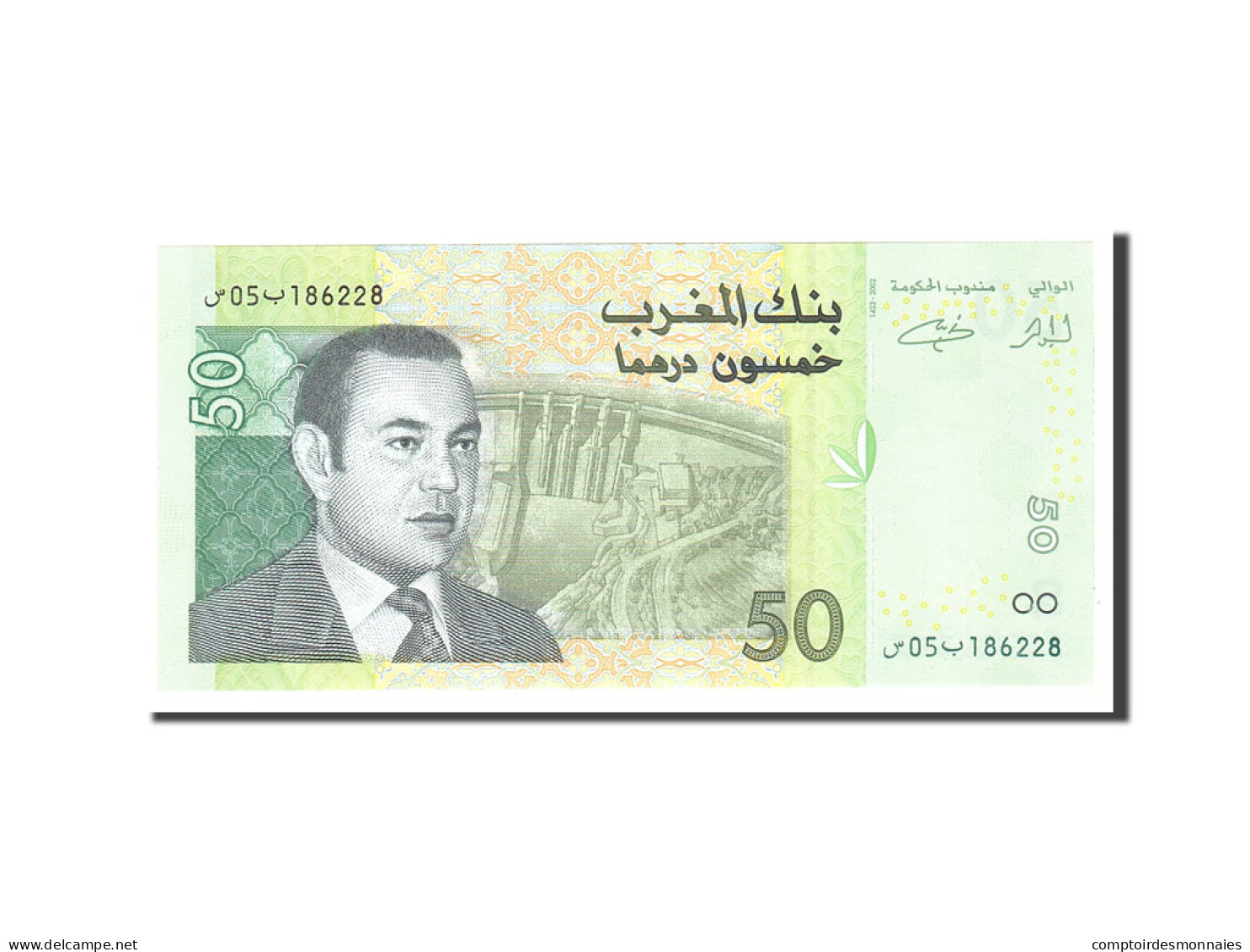 Billet, Maroc, 50 Dirhams, 2002, Undated, KM:69a, SPL - Morocco