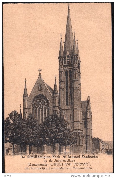 Molenbeek :  Eglise St Rémy - Molenbeek-St-Jean - St-Jans-Molenbeek