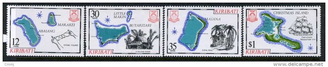 1980 - KIRIBATI - Mi. 367/370 - NH - (REG2875.....C) - Kiribati (1979-...)