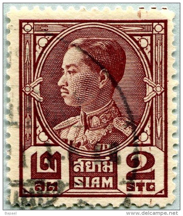 N° Yvert & Tellier 193 - Timbre Du Siam (1928) - U - Roi Prajadhipok - Siam