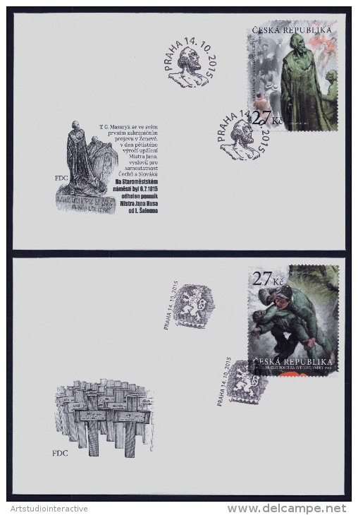 2015 REPUBBLICA CECA "CZECH STATEHOOD 2015" FDC - FDC