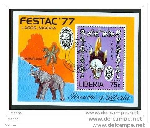 -Liberia-1977-"FESTAC ´77" (o) - Liberia