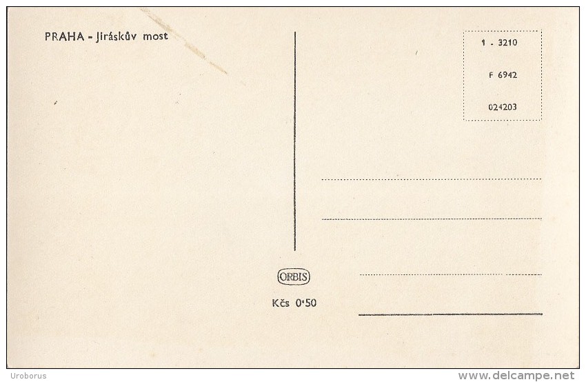 CZECH REPUBLIC - Praha - Jiraskuv Most - Tschechische Republik