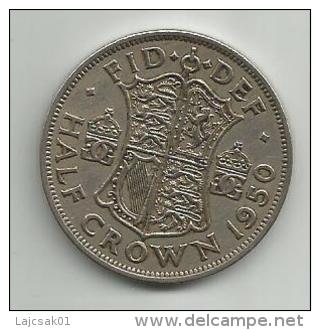 Great Britain 1/2 Half Crown 1950. - K. 1/2 Crown