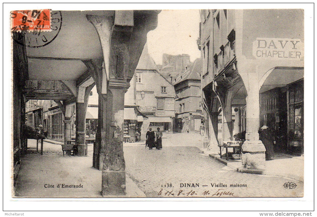 Côtes D'Armor : Dinan : Vieilles Maisons - Dinan