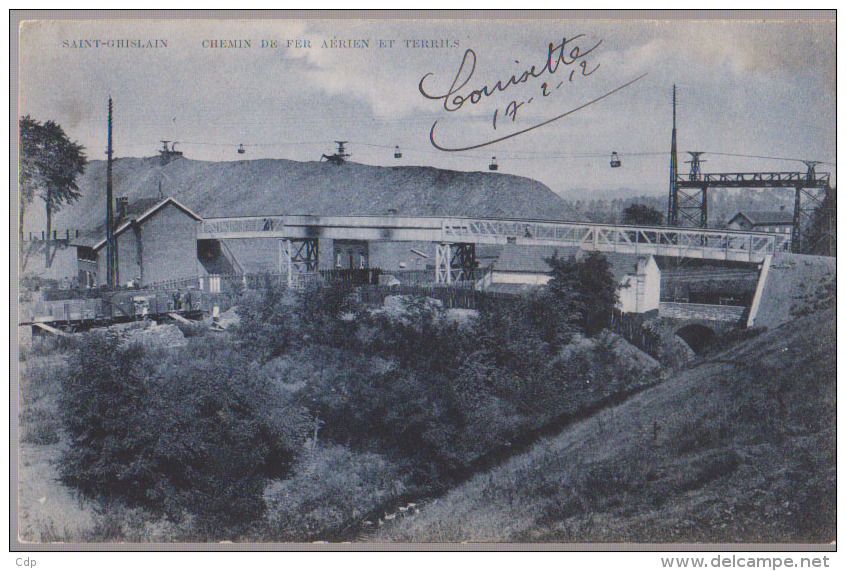 Cpa Saint Ghislain   1912 - Saint-Ghislain