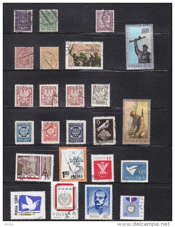 LOT DIVERS  INTERESSANT A PRIX TRES REDUIT TIMBRES   OBLITERES