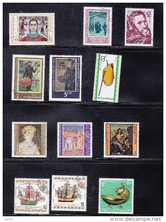 LOT DIVERS  INTERESSANT A PRIX TRES REDUIT TIMBRES   OBLITERES