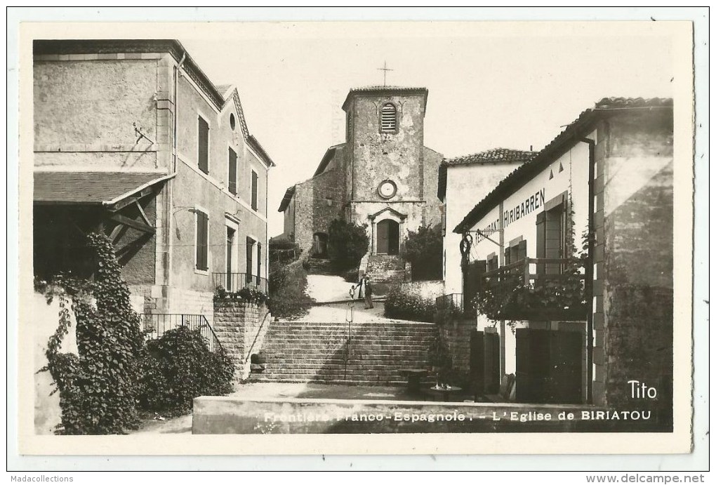 BIRIATOU (64.Pyrénées-Atlantiques) L´Eglise - Biriatou