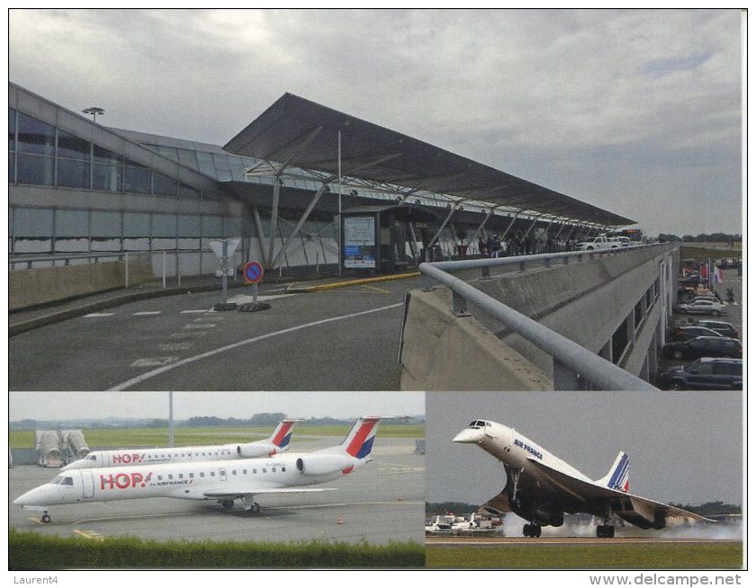 France Airport - Lille Lesquin Aéroport (with Concorde Aircraft) - Aeródromos