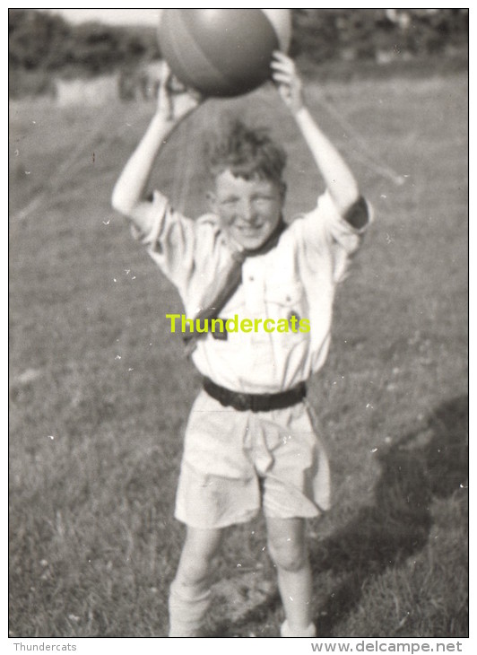 ANCIENNE PHOTO JEUNE GARCON SCOUT ** VINTAGE PHOTO YOUNG BOY SCOUT - Personnes Anonymes