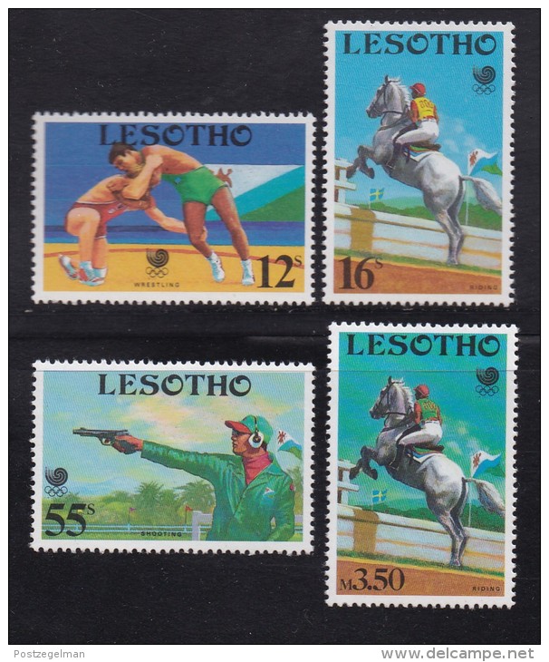 LESOTHO, 1988, MNH Stamps, Olympic Games,Mi 727-730, #2701 - Lesotho (1966-...)