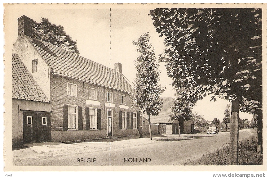 Baarle-Hertog-Nassau ; Huize Mathijsen Loveren / Grensovergang -- Douane - Baarle-Hertog