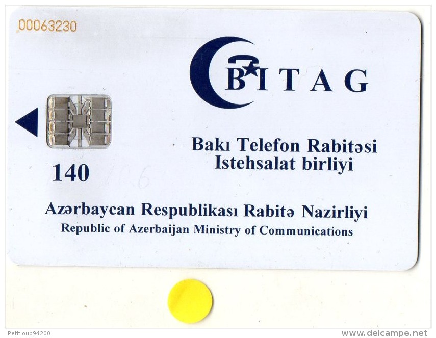 TELECARTE AZERBAIJAN 140 - Azerbaigian