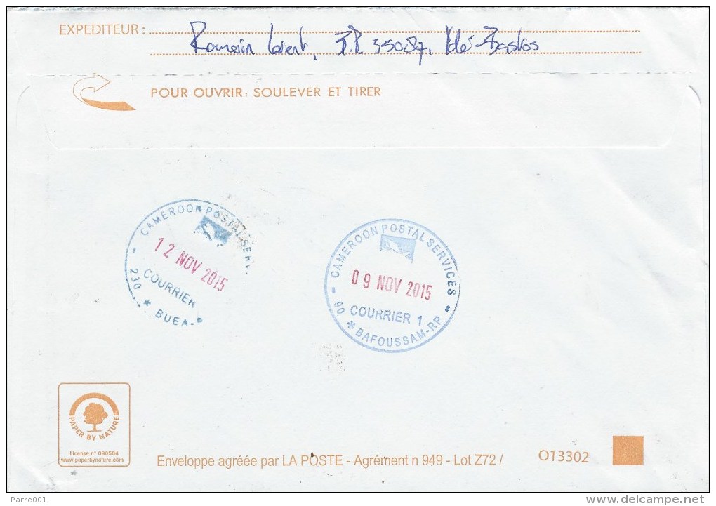 Cameroun Cameroon 2015 Bayangam Index1 Japan Cooperation School Education Domestic Cover - Kameroen (1960-...)