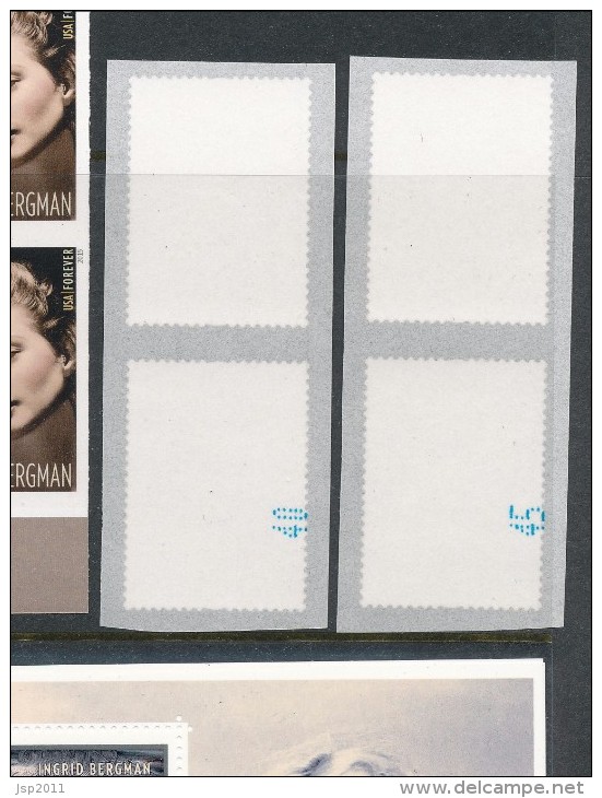 Sweden 2015 Facit # SS30 Ingrid Bergman And USA Issues.  VERY EXCLUSIVE SET (see Description And Images). MNH (**) - Neufs