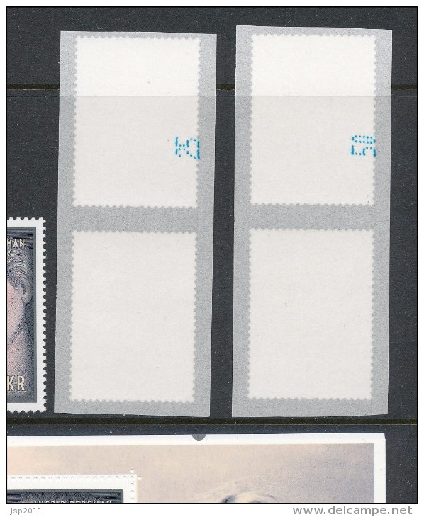 Sweden 2015 Facit # SS30. Ingrid Bergman And USA Issues.  VERY EXCLUSIVE SET (see Description And Images). MNH (**) - Unused Stamps