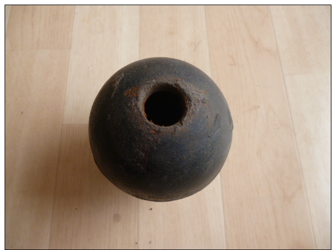 Grenade Boule Francaise WW1 Modèle 1914 - Armas De Colección