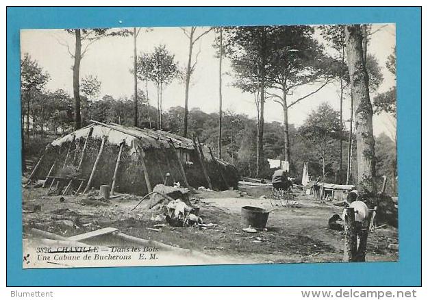 CPA 3826 - Métier Bûcheron - Dans Les Bois Une Cabane De Bûcherons CHAVILLE 92 - Chaville