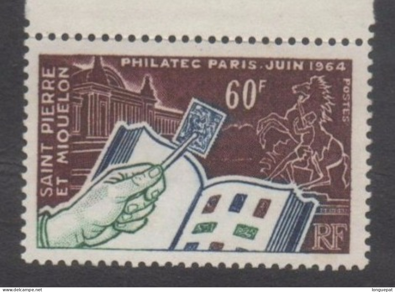 SAINT-PIERRE Et MIQUELON : "Philatec" Exposition Philatélique à Paris - - Unused Stamps