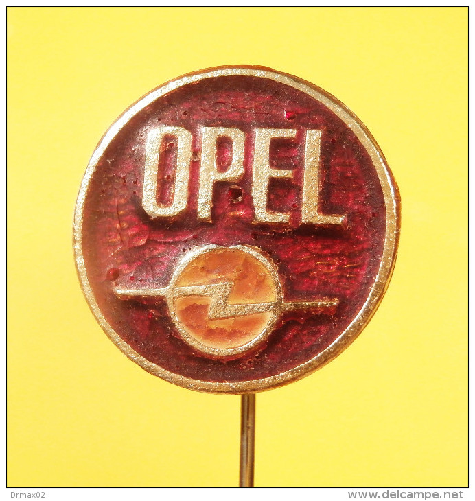 OPEL Auto Moto Association Yugoslavia / Car OLD LOGO Voiture   - Vintage Pin Badge - Opel