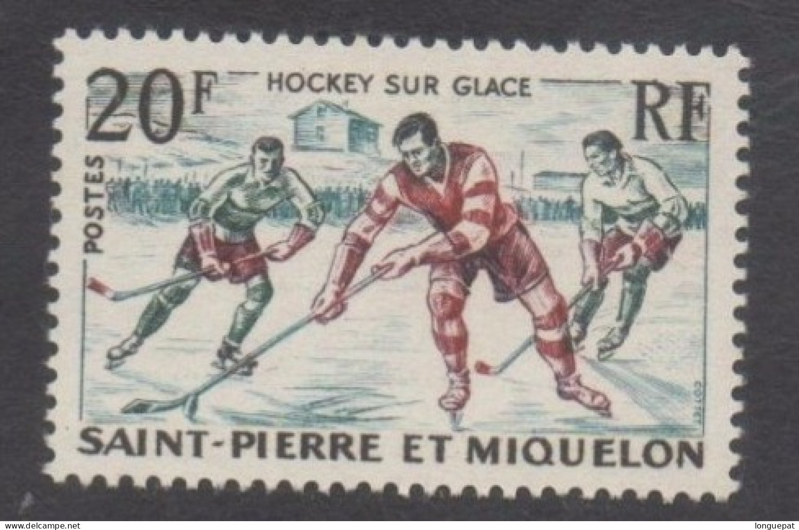 SAINT-PIERRE Et MIQUELON -  Sporty - Hockey Sur Glace - - Unused Stamps