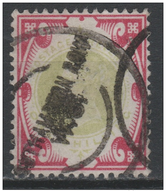 GRANDE-BRETAGNE  - 1887-1900 - Obl. - Y&T 104  - Valeur 100€ - Oblitérés