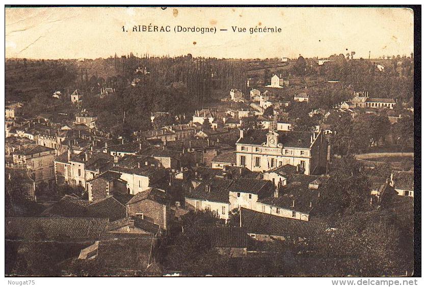 Ribérac (24 Dordogne) Lot De 5 Cartes - Riberac