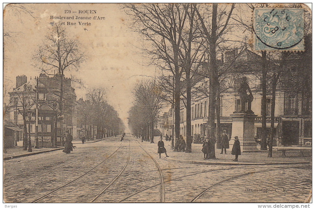 Rouen Boulevard Jeanne D'arc Rue Verte - Rouen