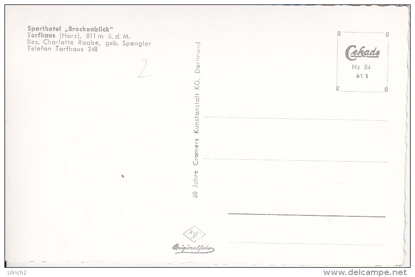 AK Torfhaus - Sporthotel Brockenblick - Winter (21518) - Clausthal-Zellerfeld