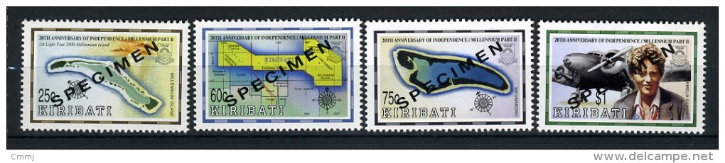 1998 - KIRIBATI - Mi. 801/804 + Block 40 - SPECIMEN - NH - (REG2875.....C) - Kiribati (1979-...)