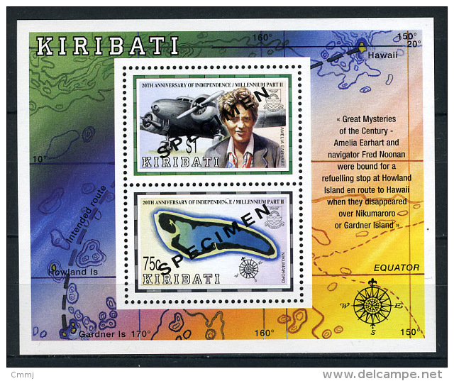 1998 - KIRIBATI - Mi. 801/804 + Block 40 - SPECIMEN - NH - (REG2875.....C) - Kiribati (1979-...)