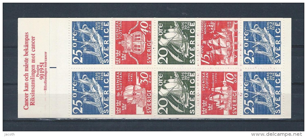 Zweden 1966 - Yv. Boekje/carnet/booklet C546 Postfris/neuf/MNH - 1951-80