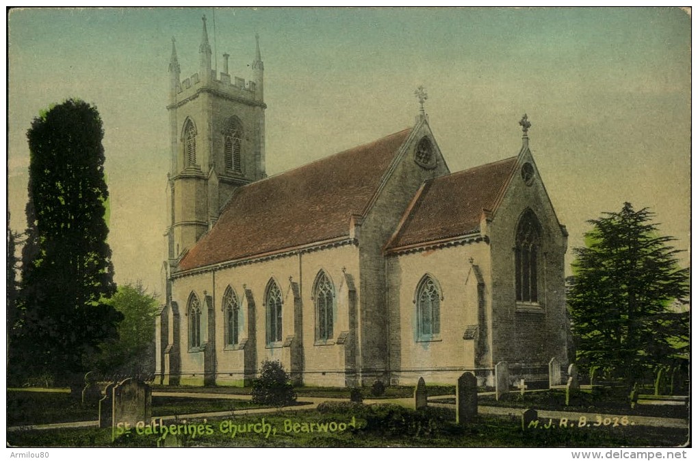 N°467 PPP 347  ST CATHERINES CHURCH  BEARWOOD - Autres & Non Classés