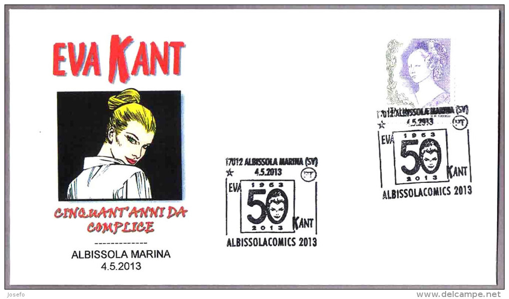 50 Años De EVA KANT- Diabolik. Albissola Marina, Savona, 2013 - Cómics