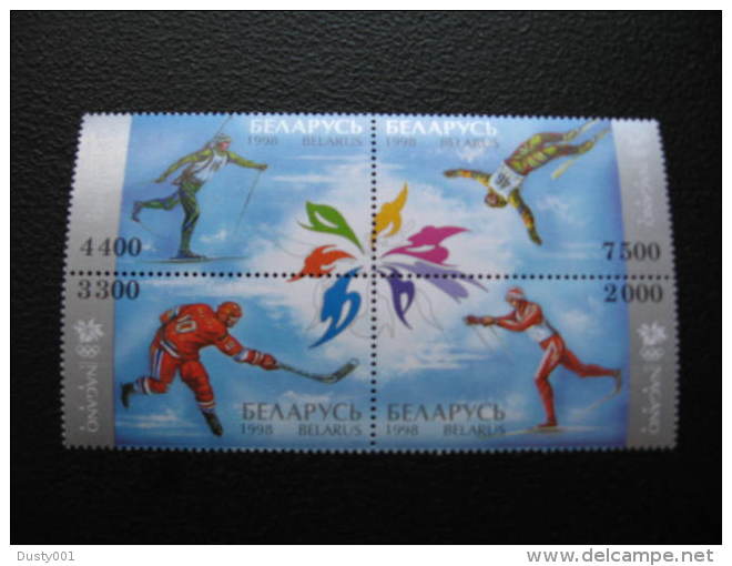 JO95 Bloc  Olympique Nagano Olympic Games Belarus  MNH - Winter 1998: Nagano