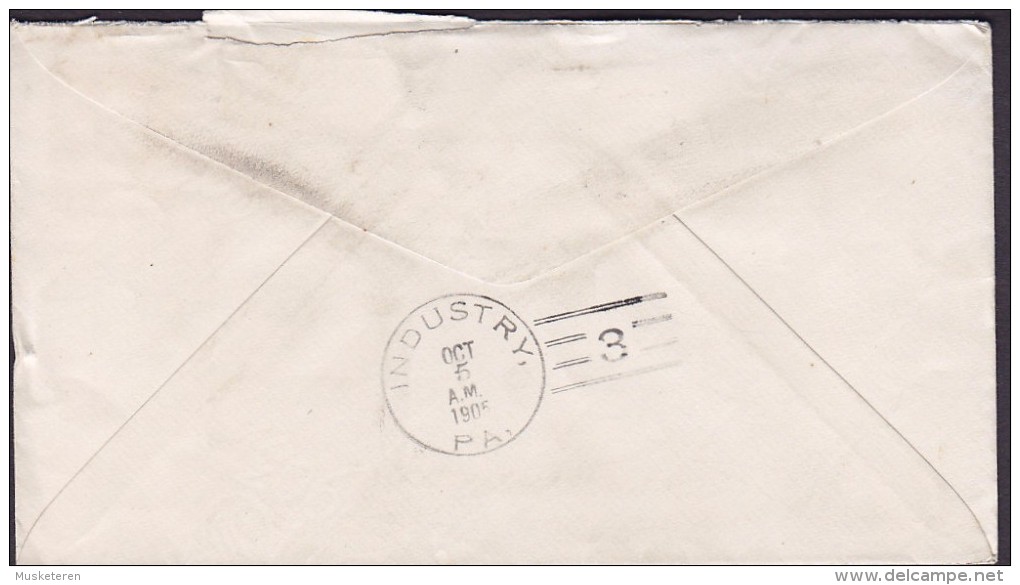 United States Uprated Postal Stationery Ganzsache PRIVATE Print MIDLAND STEEL COMPANY, PITTSBURG 1905 INDUSTRY (2 Scans) - 1901-20