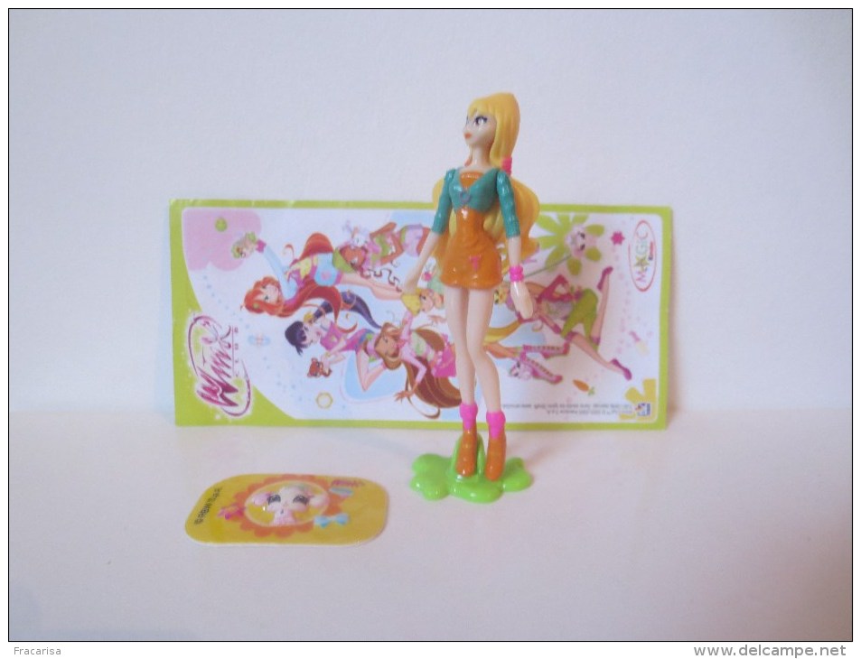 KINDER SURPRISE WINX:   DE N°105  + BPZ - Inzetting