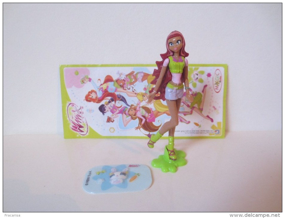 KINDER SURPRISE WINX:   DE N°106  + BPZ - Inzetting